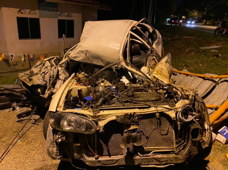 3友人開車轎車突失控　釀1死2傷