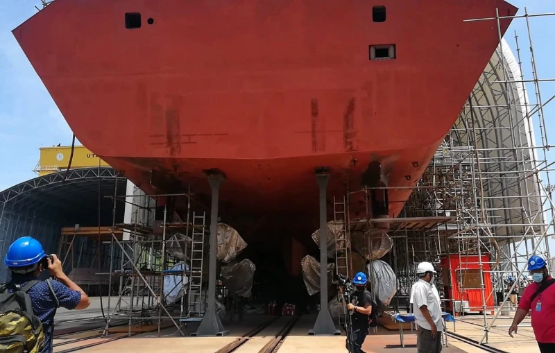 國防部邀媒體參訪海軍造船廠　BNS：6艘瀕海戰鬥艦真實打造