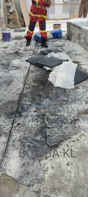 興建中公寓發生火災　所幸未釀成嚴重人員傷亡