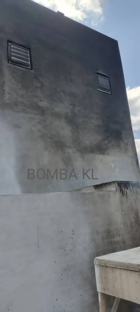 興建中公寓發生火災　所幸未釀成嚴重人員傷亡