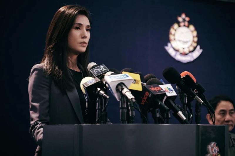 李若彤化身霸氣女警官　獲劉青雲大讚「更年輕了」