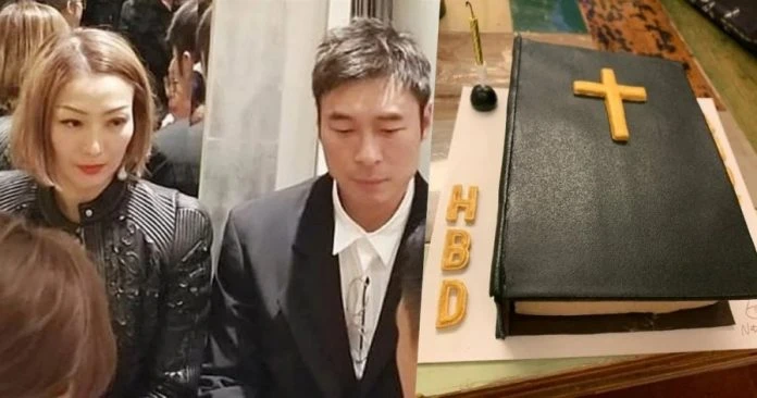 許志安55歲生日　鄭秀文相伴陪切「聖經蛋糕」