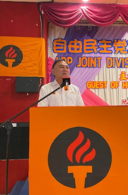 陳樹平希望沙巴人民在第15屆全國大選集中選票投選本土政黨候選人