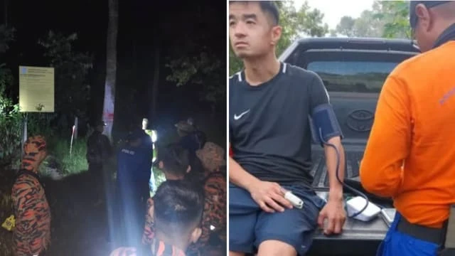 獅城男柔佛爬「豬頭山」迷路 經歷驚魂21小時