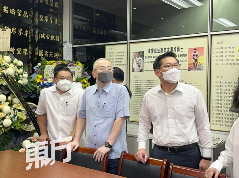 魏家祥：顏文龍精神代表不屈不撓　將為靈柩覆蓋馬華黨旗