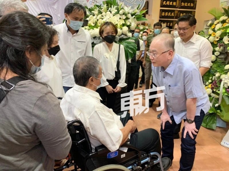 魏家祥：顏文龍精神代表不屈不撓　將為靈柩覆蓋馬華黨旗