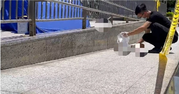 艾成墜樓身亡   殯葬員撿屍塊盼能讓遺體完整