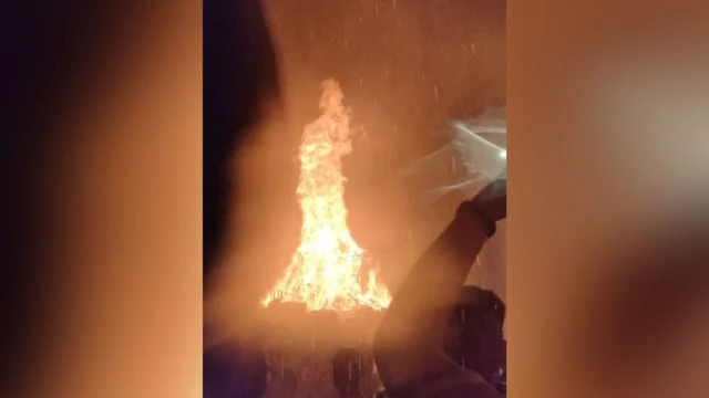 馬國盂蘭盛會焚大士爺 火舌現人形網驚呼「是觀音」