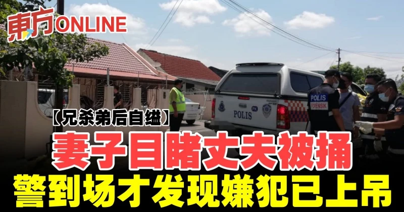 【兄殺弟後自縊】妻子目睹丈夫被捅   警到場才發現嫌犯已上吊