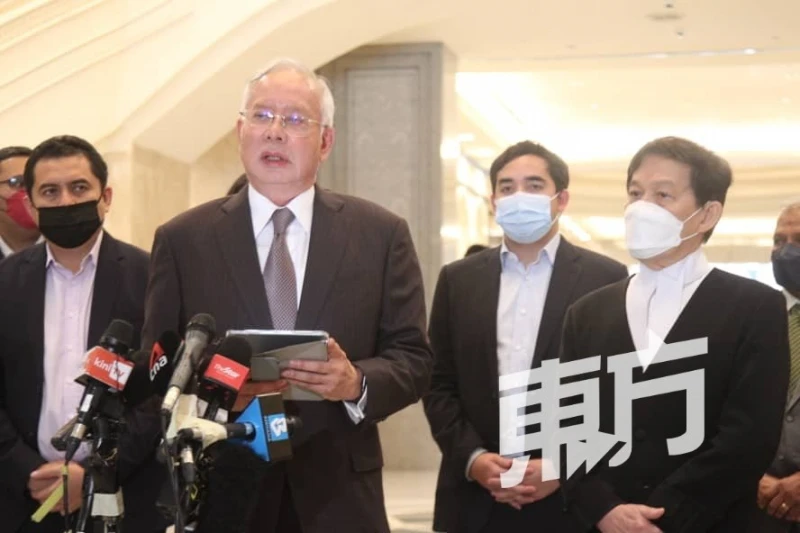 不滿今日SRC案上訴審訊　納吉：我的自由和權利受到威脅