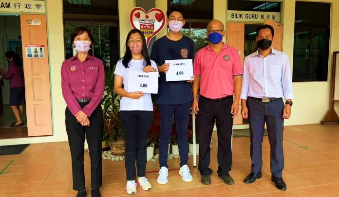 庇中STPM表現卓越 3考生獲滿分成績