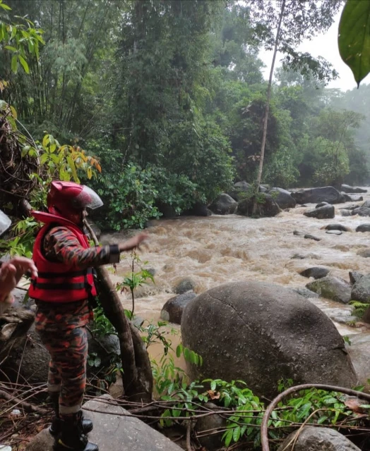 瀑布區山洪爆發驚傳5人失蹤　警方：調查無人溺水       