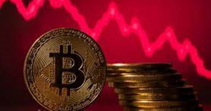 比特幣價格跌至3周低點