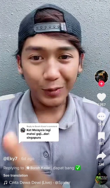 越堤當垃圾車清潔工無懼異樣眼光　25歲青年月收入逾6000令吉