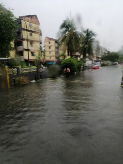 莎阿南太子園部分地區水災　雪消拯局隨時待命