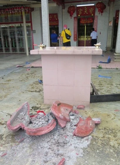 連續兩天破壞4廟宇　疑精神失常友族男子被捕