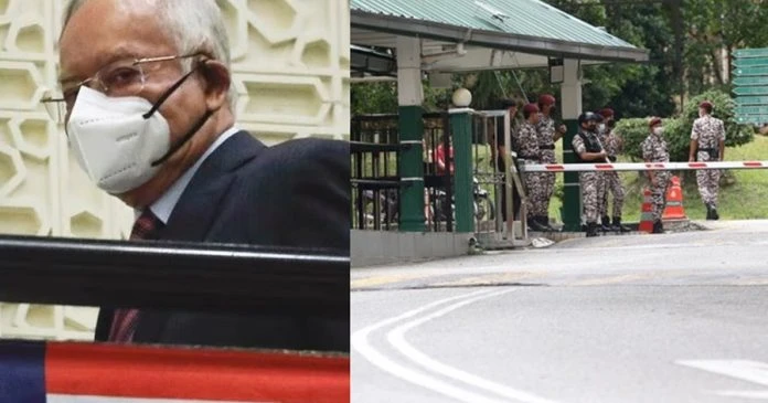 納吉已入獄服刑    監獄部署大規模警衛