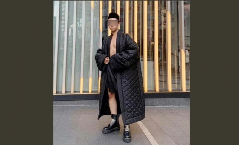 男子戴宋谷穿短褲露胸　宗教部長警告「別挑釁伊斯蘭教」