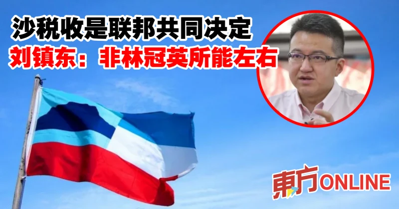 沙稅收是聯邦共同決定　劉鎮東：非林冠英所能左右