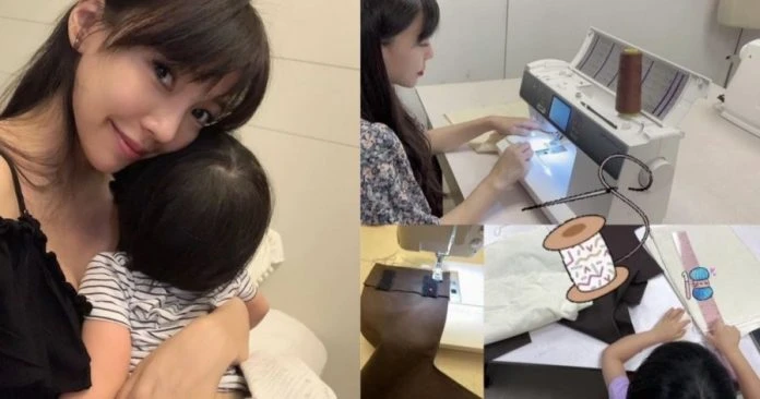 李靚蕾曬親子生活照　慈母表現被贊「最高招反擊」王力宏