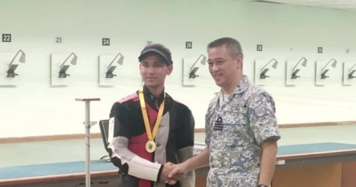 【嘉和杯射擊錦標賽】男子10公尺氣步槍項目　21歲哈里特打破全國紀錄