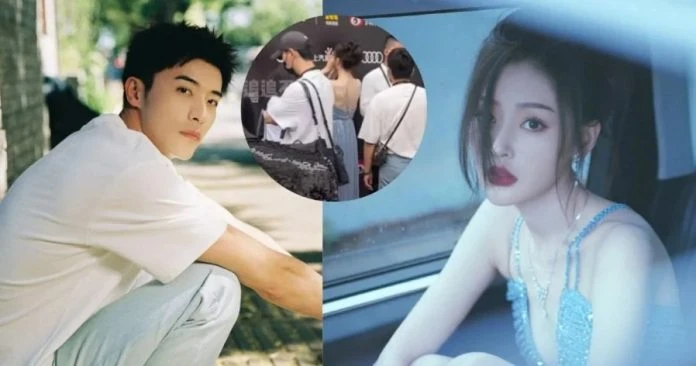 張天愛紅毯遇徐開騁「偷偷擦淚」影片曝光　網心疼：他不值得