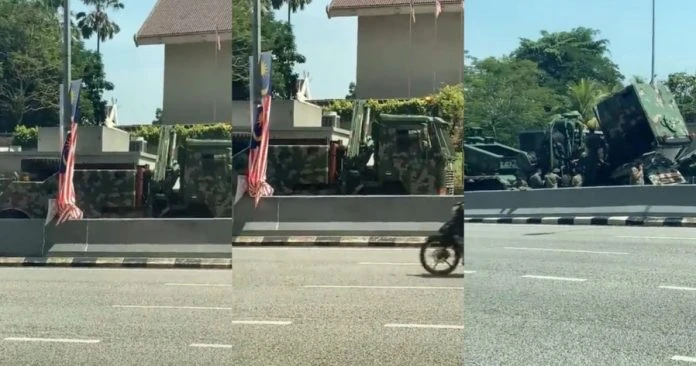 坦克拋錨後再有軍用羅里故障路上　國人：過時交通工具送進博物館吧