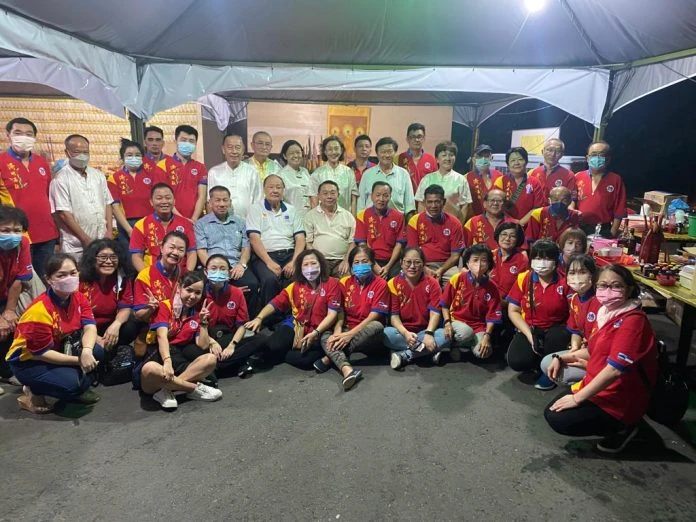 斗湖德教會濟明善社2022壬寅年中元普渡孝親薦祖濟陰法會第二階段活動於周五晚間順利圓滿推動