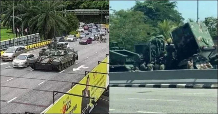 國慶前夕發生2起拋錨事故　大馬陸軍向國人致歉