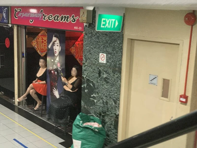 獅城豪傑大廈美容院林立　公寓居民困擾艷女拉客