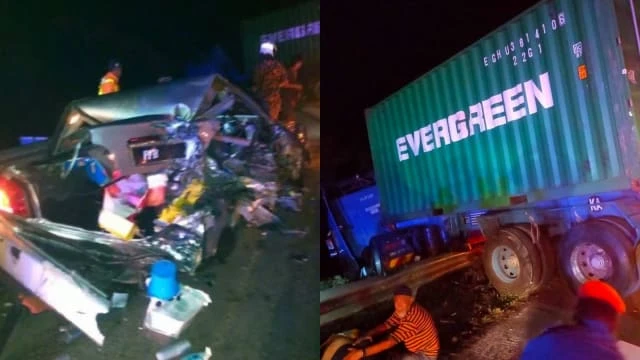 七旬夫婦出遊成悲劇 貨櫃拖車猛撞三車釀四死12傷