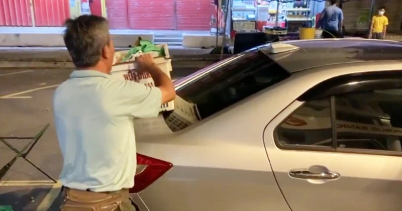 華裔男被挑釁怒砸車窗   網民搖頭：生意人，忍一時風平浪靜