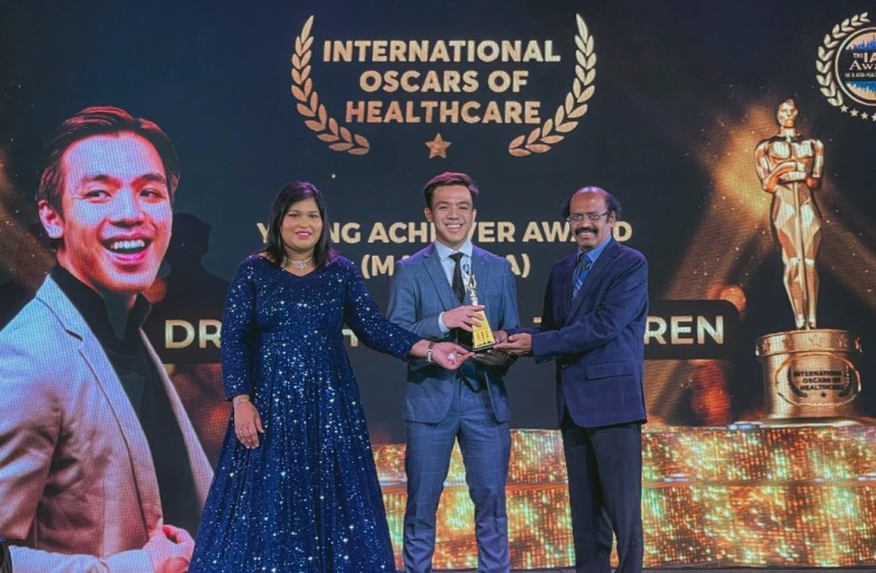 再有大馬青年為國慶獻禮　2年輕牙醫獲亞洲保健獎