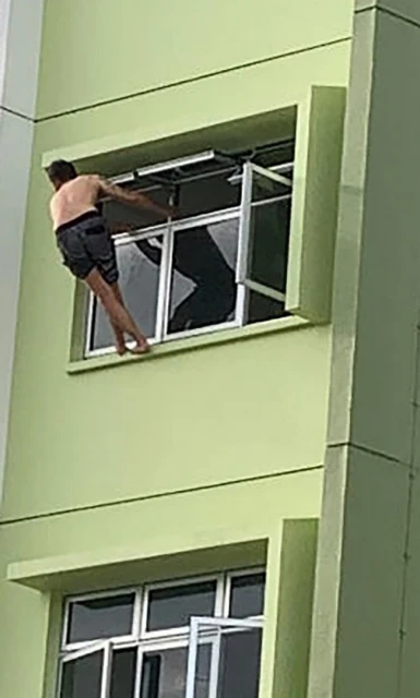 男屋主醉酒鬧事　坐新房窗邊大鬧3小時