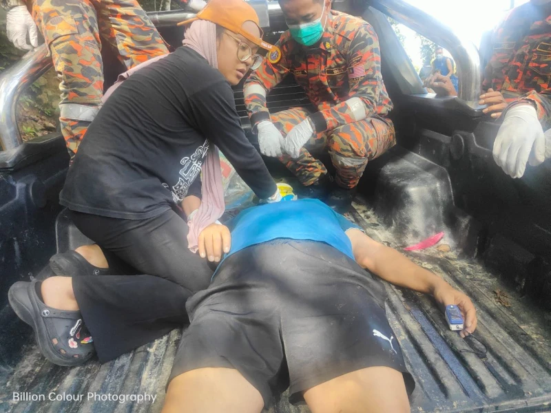 六旬華男國慶日登山　不幸暈倒猝死