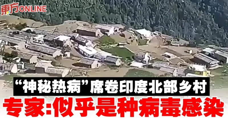 「神秘熱病」席捲印度北部鄉村　專家：似乎是種病毒感染