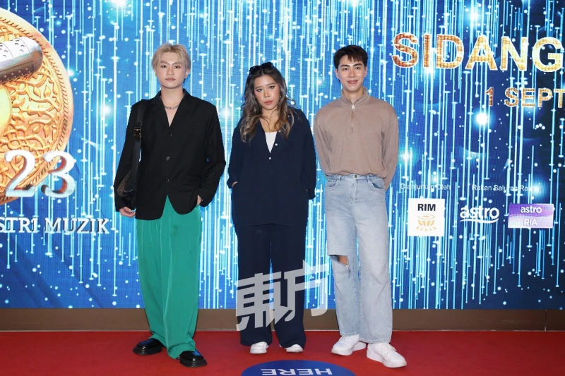 《第23屆AIM馬來音樂頒獎典禮》　徐凱、劉思延及FS爭「最佳中文歌曲獎」