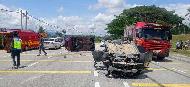 和豐寧羅4車相撞　18歲少女喪命7人傷