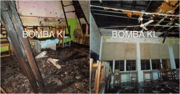 國中發生嚴重火災　3課室被大火燒毀