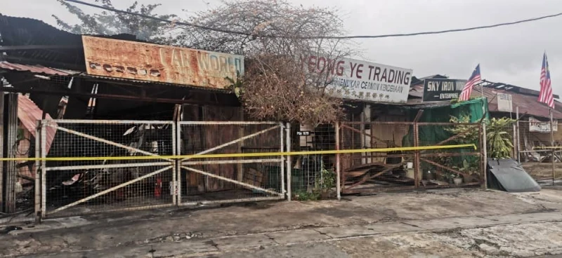 太平7小型工業店鋪遭火劫　最嚴重3間形如廢墟