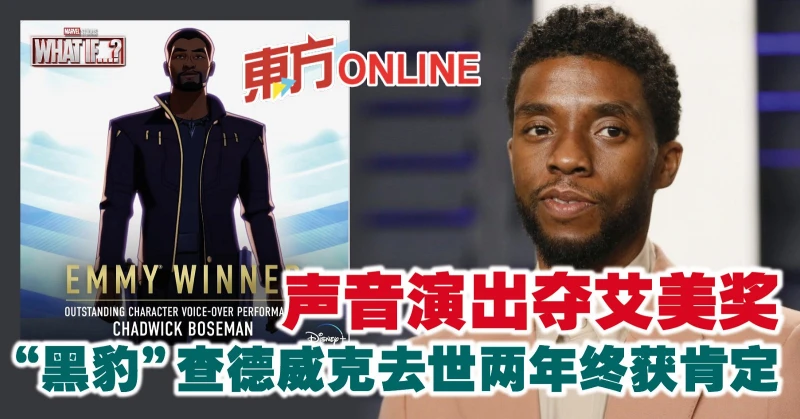 聲音演出奪艾美獎　「黑豹」查德威克去世兩年終獲肯定