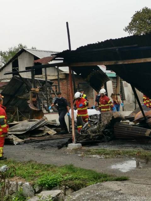 萬里望西區2木屋火患　一獨居老人不幸罹難