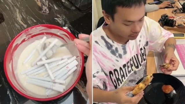 不滿丈夫愛吸菸 印尼女子乾脆炸給他吃！