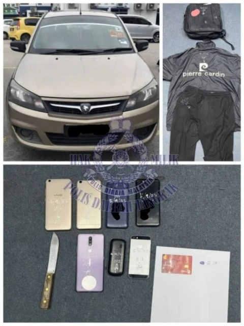 兩假警持刀搶外勞　警追捕近月成功逮捕