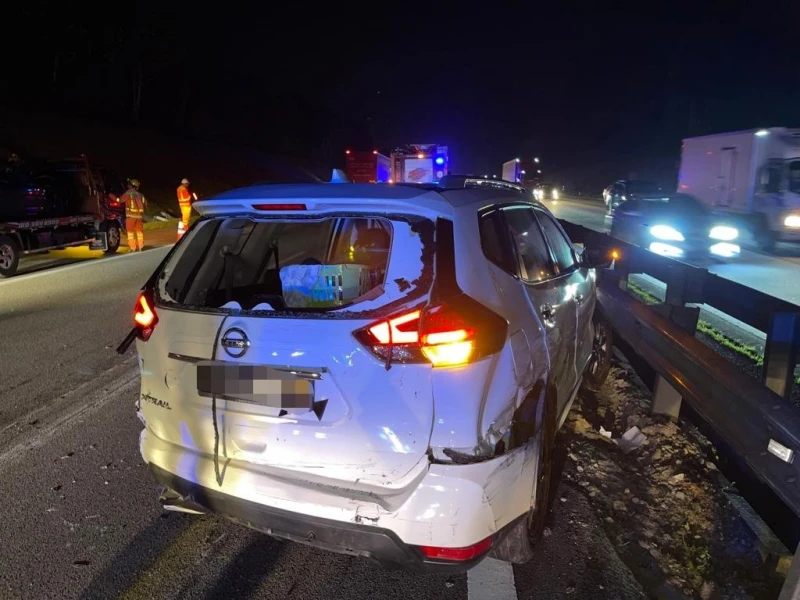 拖格羅里失控殃及2車1羅里　轎車乘客蒙傷送院治療