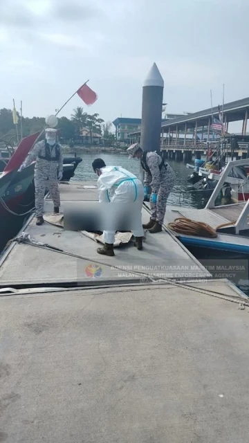 霹州侖比亞島鄰近海域發現男屍漂浮