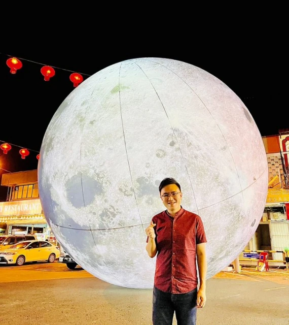 「最大月亮」靚麗登場和生園遊會 吸引網民打卡