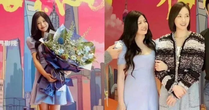 胖了還是懷孕了？　陳妍希捧花擋肚網狂猜