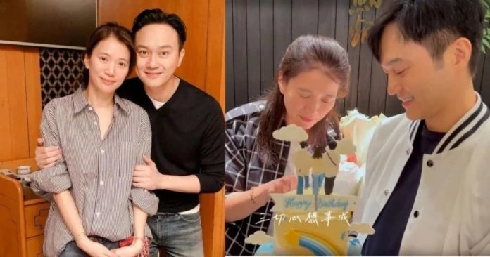 張智霖為袁詠儀慶51歲生日　夫妻當眾親吻擁抱曬恩愛