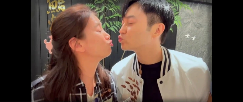 張智霖為袁詠儀慶51歲生日　夫妻當眾親吻擁抱曬恩愛
